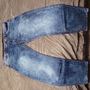 Thin Spring or Summer, stretch denim jeans.